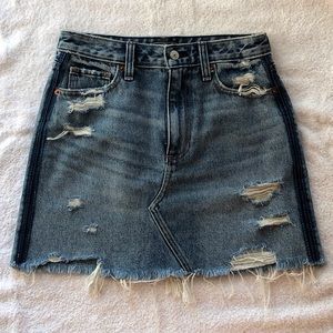 Abercrombie denim mini skirt